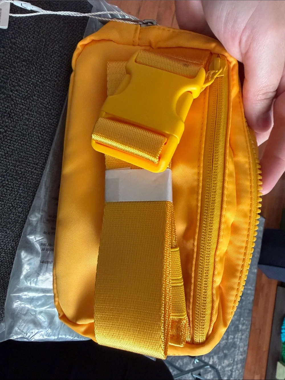 lululemon athletica Vibrant Yellowish/Orange Phone Pouch